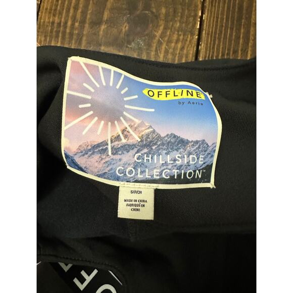 OFFLINE CHILLSIDE COLLECTION black ski bib snowboard overall size S NWT - Picture 5 of 10